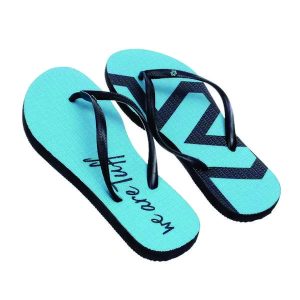 Chinelos Personalizados Azul Turquesa