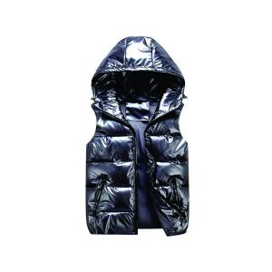 Colete modelo Puffer Especial Brilhante