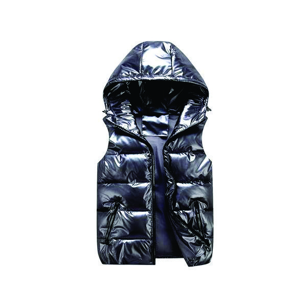 Colete modelo Puffer Especial Brilhante