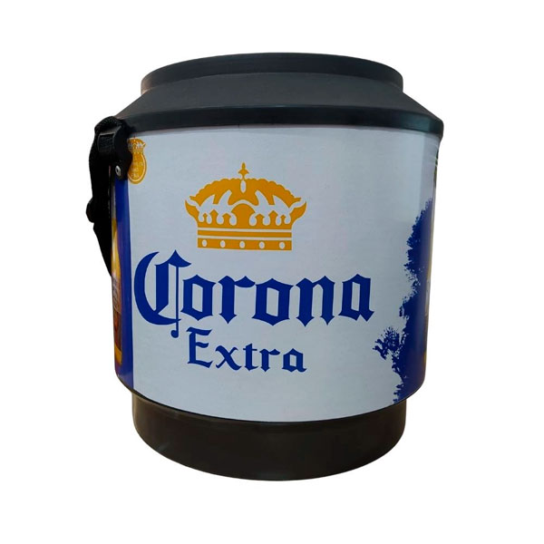 Cooler Redondo Térmico Cerveja 30 Litros com Alça