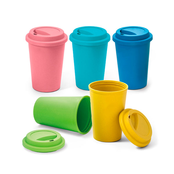 Copo Ecológico com Tampa Personalizado