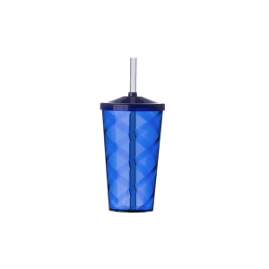 Copo acrílico 500ml com tampa