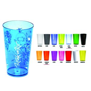 Copo de plástico personalizado