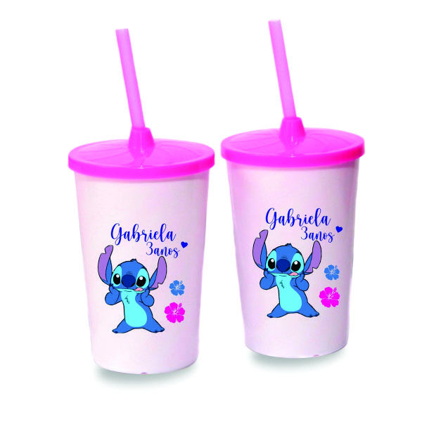 Copo infantil personalizado para festas