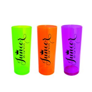 Copo neon long drink e personalizado