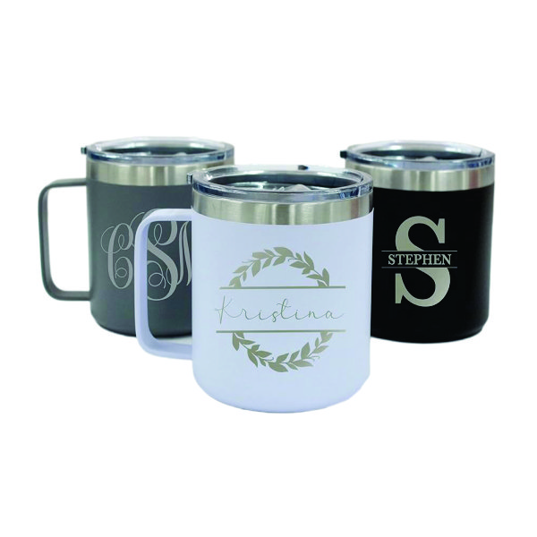Copo térmico com tampa personalizado