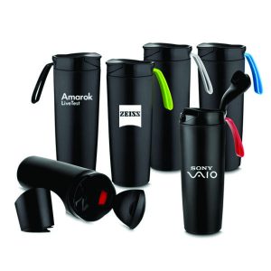 Copo térmico para viagem brinde