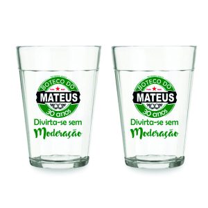 Copos ecológicos personalizados para festa