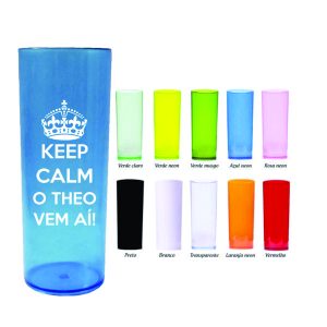 Copos personalizados neon