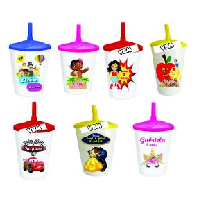 Copos personalizados para festa infantil