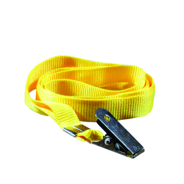 Cordão Para Crachá Personalizado Amarelo