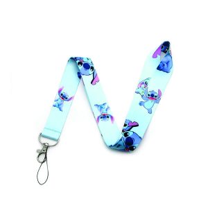 Cordão Para Crachá Personalizado Azulado