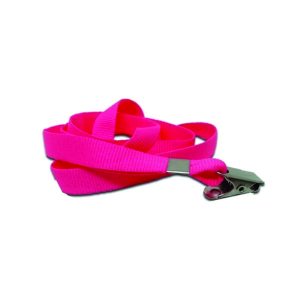Cordão Para Crachá Personalizado Rosa