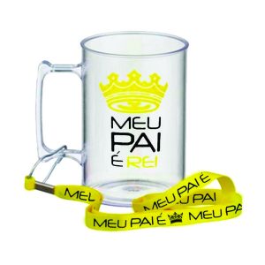 Cordão para caneca de chope personalizado
