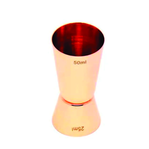 Dosador Duplo 25X50 Cobreado