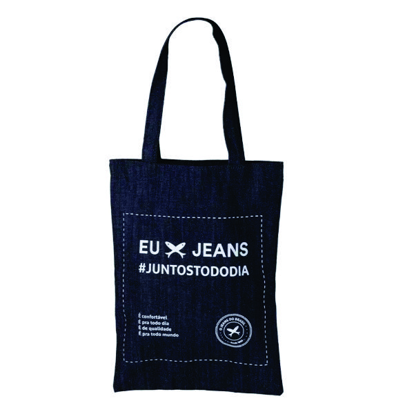 Ecobag Jeans Bordada