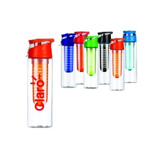 Garrafa esqueeze com infusor personalizada