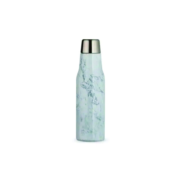 Garrafa Térmica Personalizada Mármore Inox