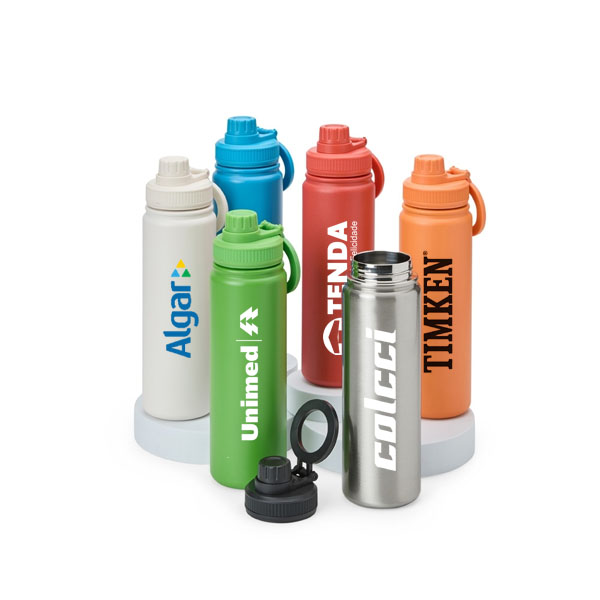 Garrafa de Inox Personalizada com 750ml