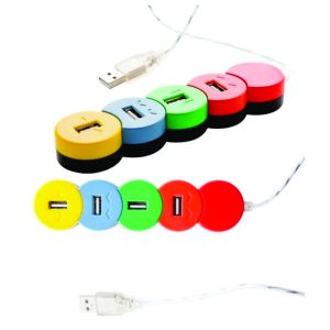 Hub USB Colorido Personalizado