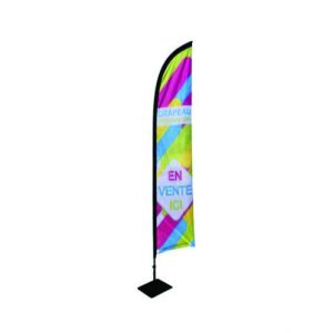 Wind Banner Personalizado Uso em Ambientes Externos