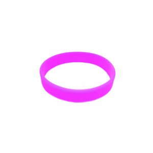 Pulseira de silicone sem personalização