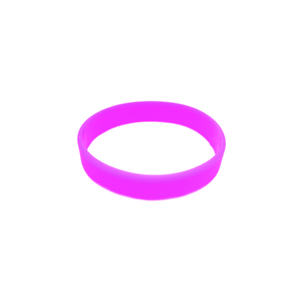 Pulseira de silicone sem personalização