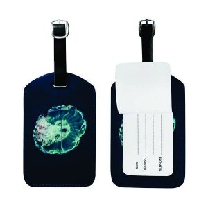 Identificador Bagagem Couro Personalizado