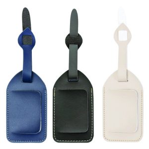 Identificador Para Bagagem De Couro
