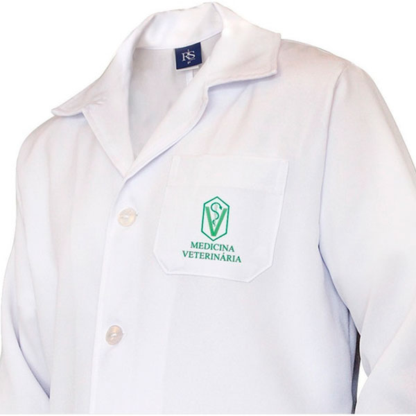 Jaleco Personalizado Med. Veterinária