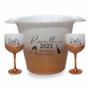 Kit Balde de Gelo Personalizado