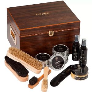 Kit Caixa de Engraxar e Polimento de Sapato Personalizado