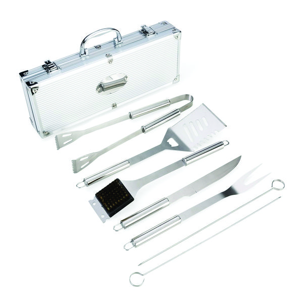 Kit Churrasco 7 Peças Maleta Personalizada