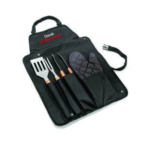 Kit Churrasco Com Luvas