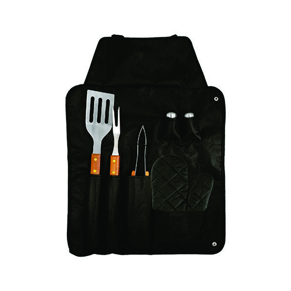 Kit Churrasco Com Luvas Personalizado