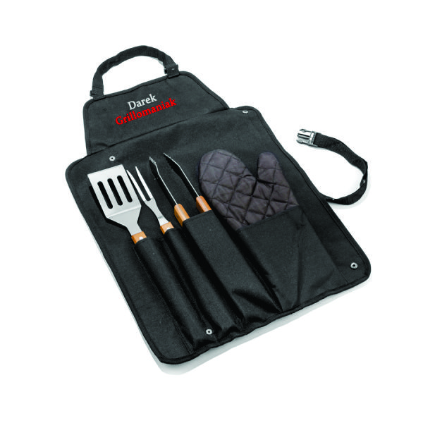 Kit Churrasco Com Luvas