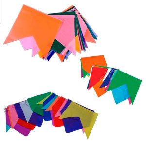 Bandeirinha Festa Junina De Plástico Kit 100 Metros