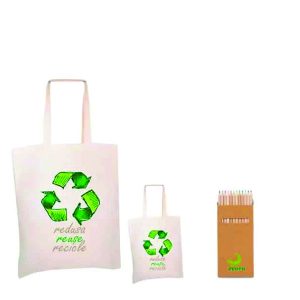 Kit Lápis de Cor Brinde Sacola Anti Stress
