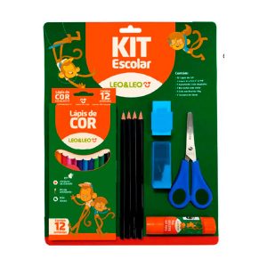 Kit Material Escolar Personalizado para Brindes Educativos