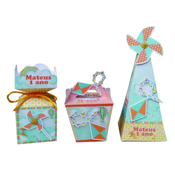Kit Personalizado Pipa e Cata vento
