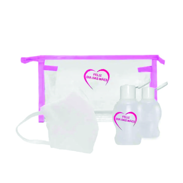Kit álcool gel dia das mães