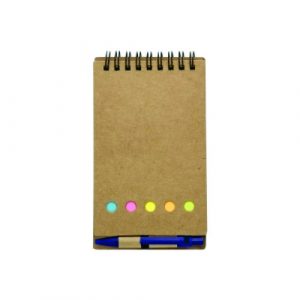 Kit bloco e caneta personalizado