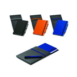 Kit caderno caneta personalizado brinde