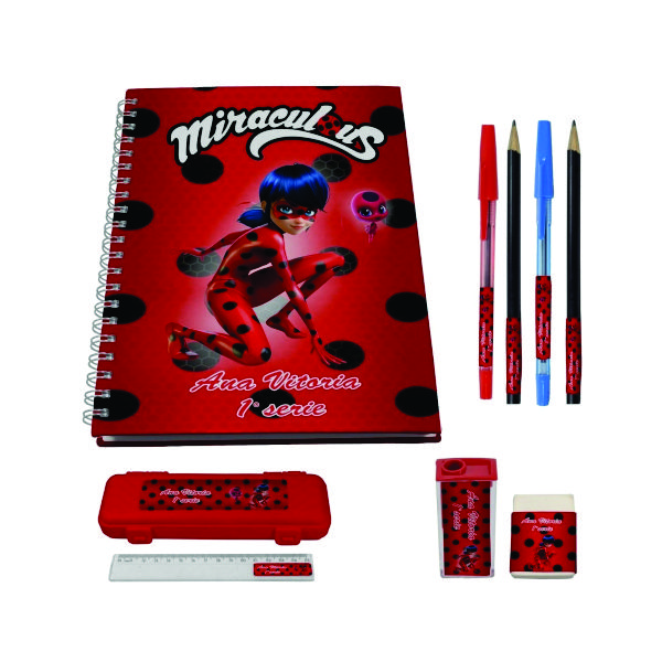 Kit de material escolar brinde