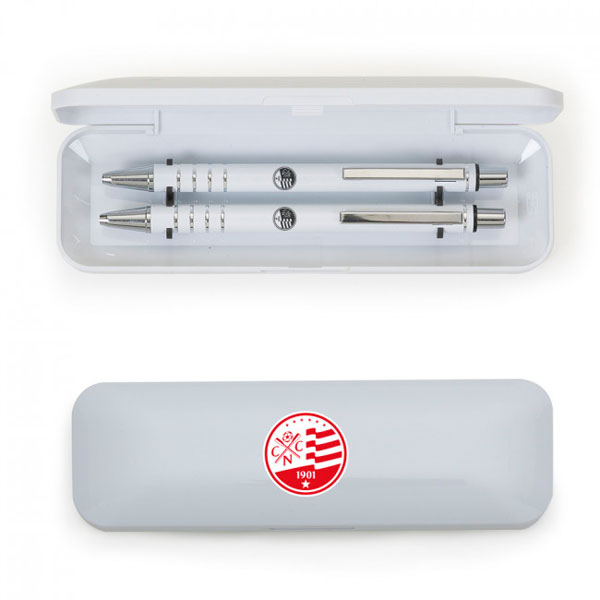 Kit lapiseira e caneta futebol