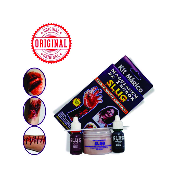 Kit maquiagem para halloween