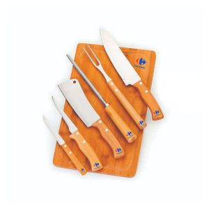Kit para Churrasco com Tábua Personalizada