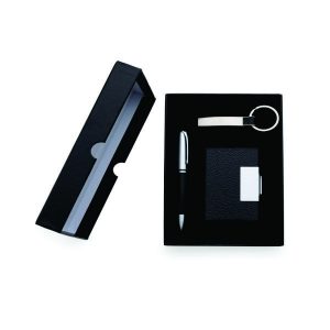 Kit porta cartão com chaveiro