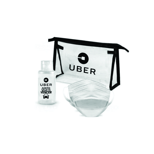 Kit proteção álcool e gel