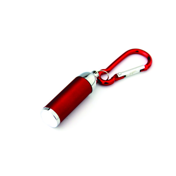 Lanterna com mosquetão personalizada